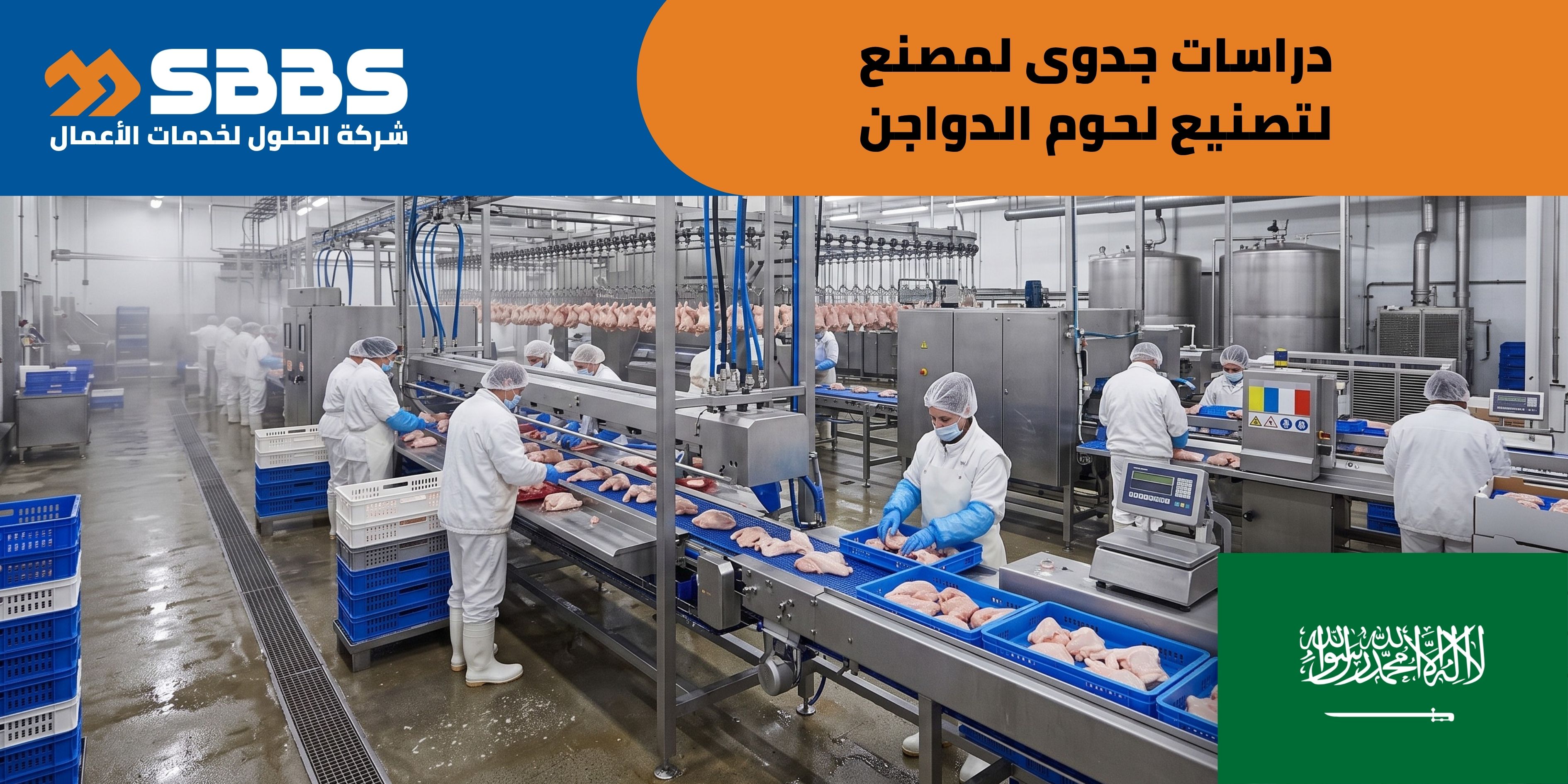 دراسة مصنع لتصنيع لحوم الدواجن (السعودية 🇸🇦)